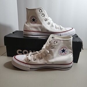 Converse Chuck Taylor All Star High Top Sneakers Optical White US  W 5.5